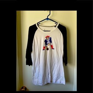 Nike New England Patriots women’s baseball tee